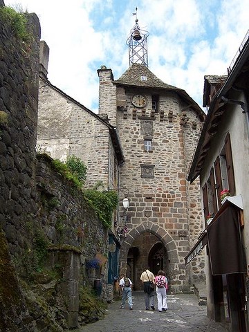 Salers, le beffroi - Cantal - Auvergne