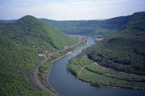 Le Doubs entre Laissey et Deluz - Doubs - Franche Comté