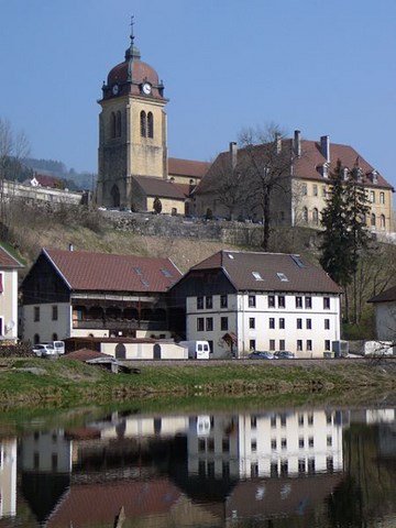 Morteeau et l'église Notre Dame - Doubs - Franche Comté