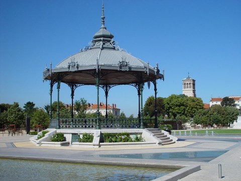 Valence, champs de Mars, le kiosque - Drôme - Rhone Alpes