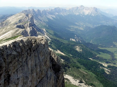 Vercors, vue du Grand Veymond - Drôme - Rhone Alpes