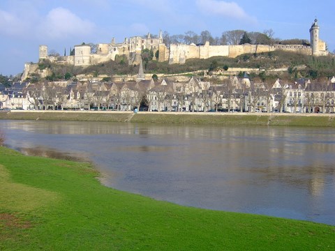 Chinon, le château et les bords de Loire - Indre et Loire - Centre