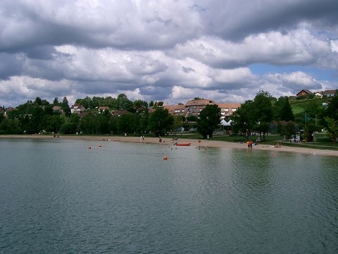 Clairvaux les lacs, plage - Jura - Franche Comté