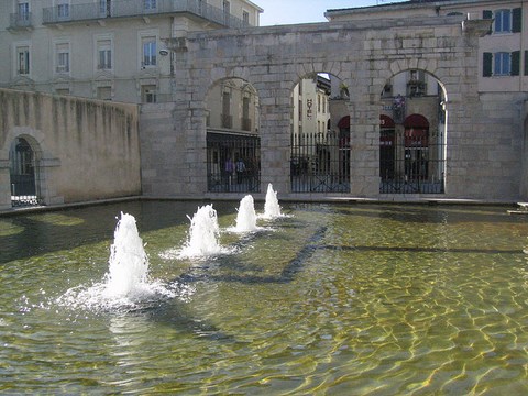 Dax, fontaine chaude