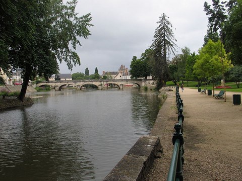 Romorantin, les quais - Loir et Cher - Centre