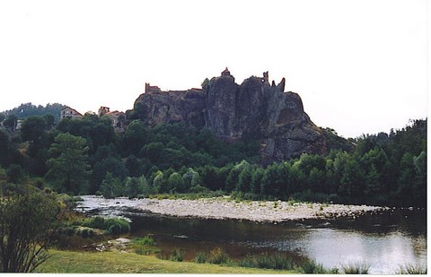 La Loire à Arlempdes en Auvergne