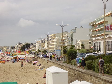 La Baule, promenade de la plage -  Loire Atlantique - Pays de Loire