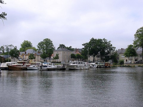 Nort sur Erdre, port fluvial -  Loire Atlantique - Pays de Loire