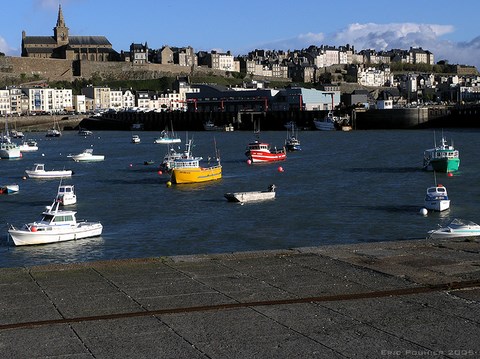 Le port de Granville, dans la Manche - Normandie