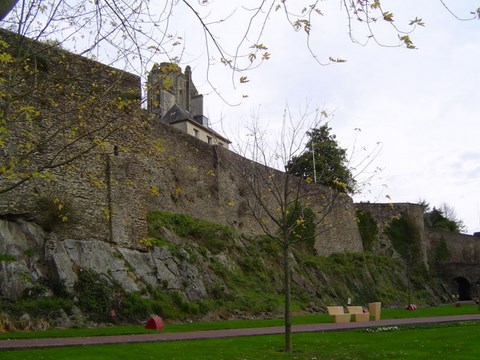 Saint Lô - les remparts -  Manche - Normandie