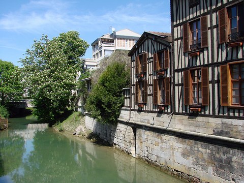 Châlons en Champagne - le canal du Nau - Marne - Champagne ardennes