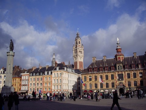 Lille, la Grand Place - Nord