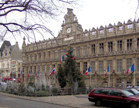 Valenciennes, la place d'armes - Nord