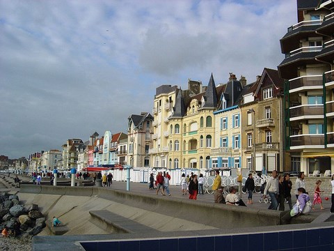 Wimereux, le front de mer - Pas de Calais