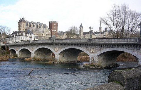 Pau, le pont du 14 juillet - Pyrénées Atlantiques - Aquitaine 