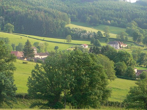 Aigueperse, monts du lyonnais - Rhône - région Rhone-alpes