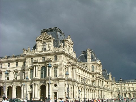 Paris, le palais du Louvres - Paris-Ile de France