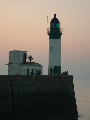 Le Tréport, phare - Seine-Maritime - Normandie - photo Patrick HINGE - Art Libre