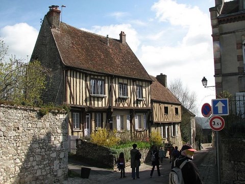 Provins, rue médiévale - Seine et Marne - Ile de France