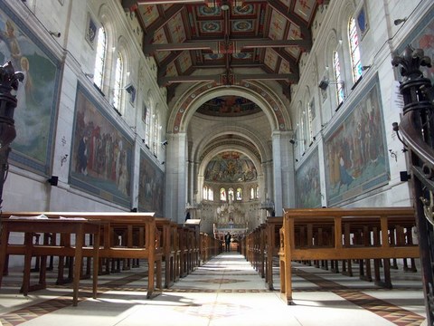 Domrémy la Pucelle, basilique du bois chenu - Vosges - Lorraine