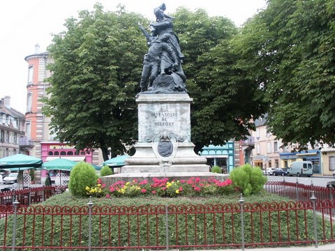 Belfort, place d'armes - Franche Comté