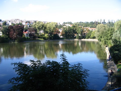 Le Plessis Robainso, l'étang Colbert - Hauts de Seine - Ile de France