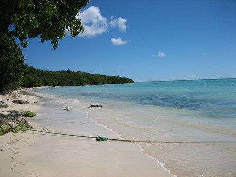 Guadeloupe, plage de Grande Terre