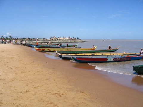 Kourou, plage Pim Poum - Guyane