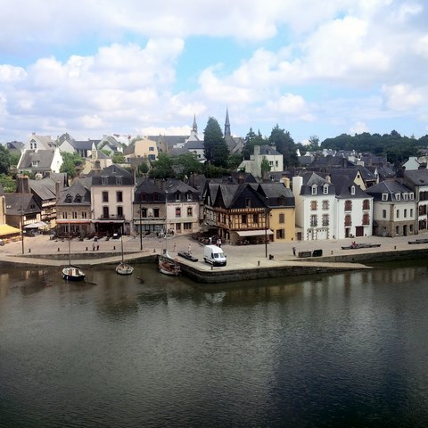 Auray - port de St Goustan - photo Nicole Pradal