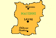 carte de la mayenne