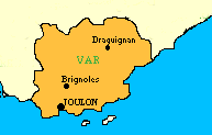 carte du var