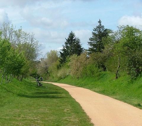 Voie verte de Sathonay à Caluire