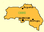 carte de l'Orne